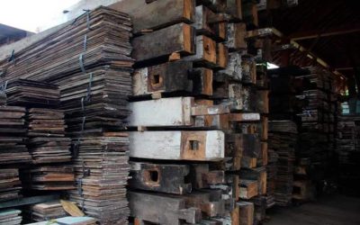 ¿Por qué usamos madera de teca reciclada?