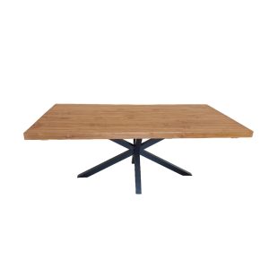 Mesa de teca gruesa de 6mm